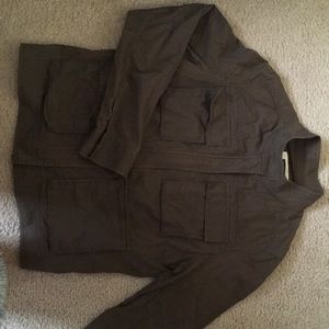 Army green jacket